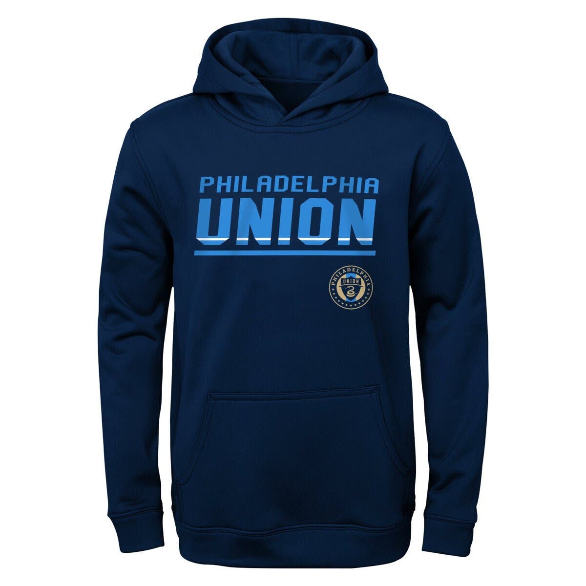 Outerstuff Youth Navy Philadelphia Union Headliner Pullover Hoodie