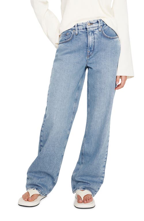 Shop Good American Good 90s Straight Leg Jeans In Indigo599