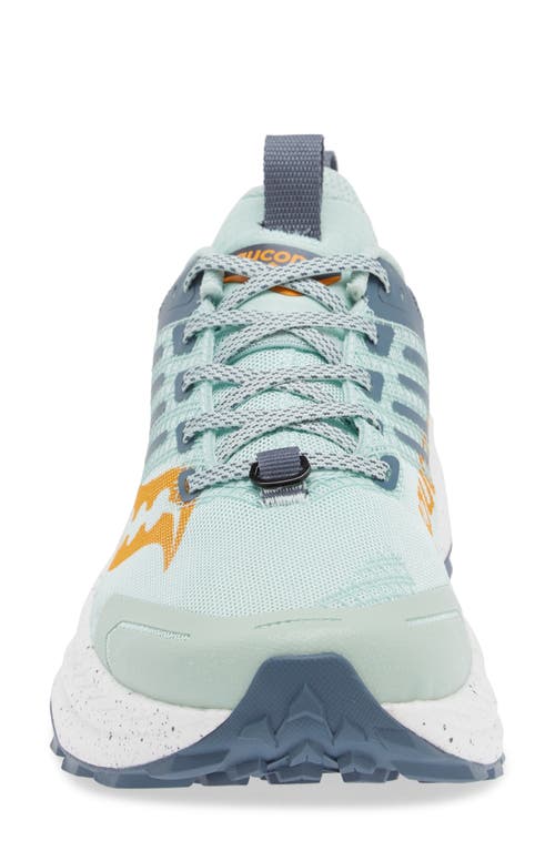 Saucony Ride Tr2 Trail Running Shoe In Jade/mirage