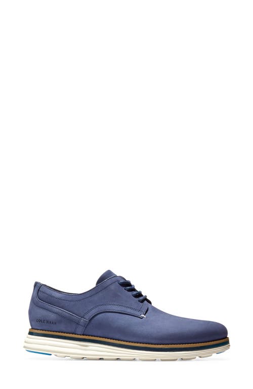 Cole Haan Originalgrand Cloudfeel Oxford In Navy Blazer Nubuck
