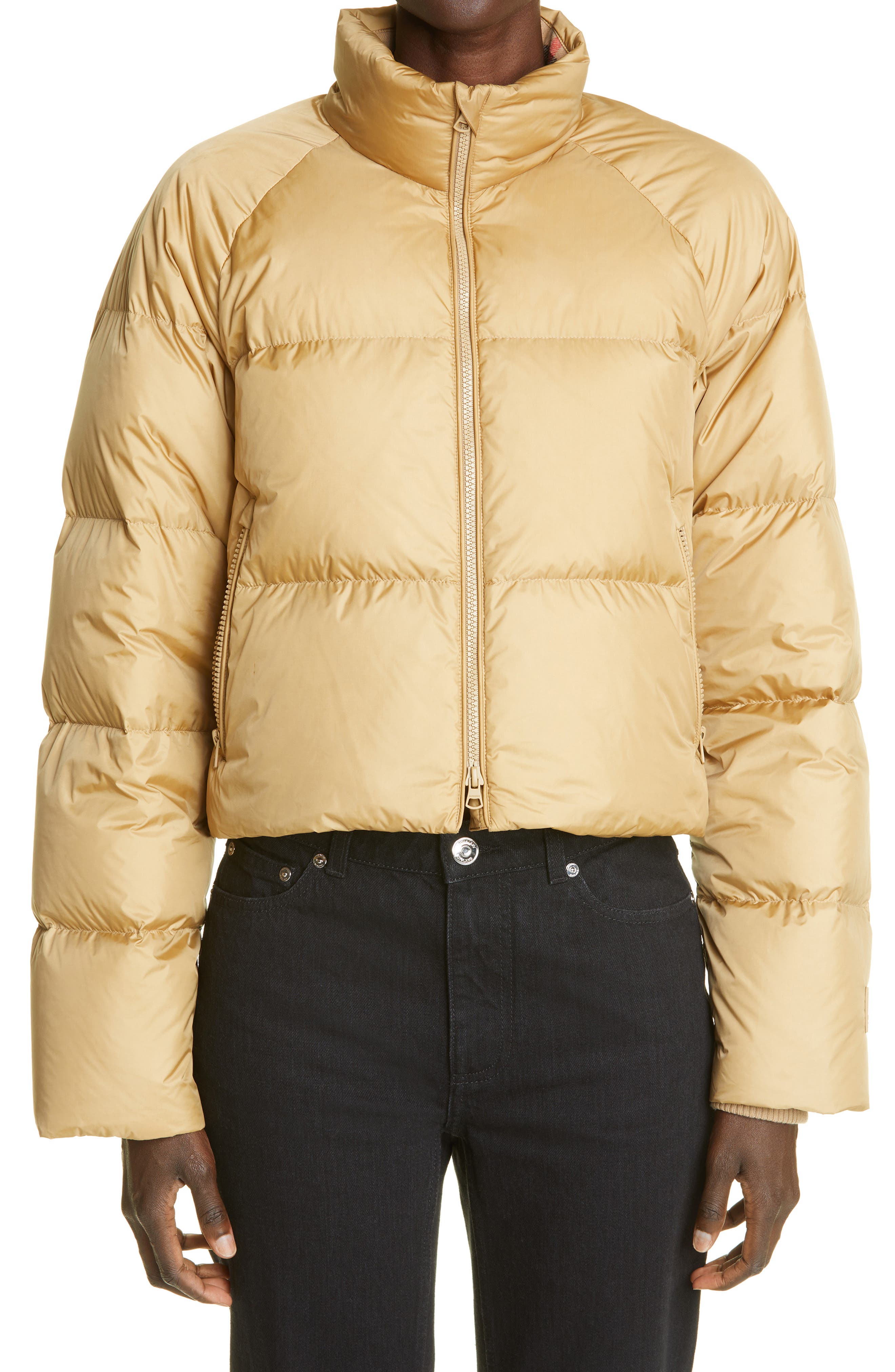 crop down jacket