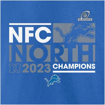 Men's Fanatics Branded Blue Detroit Lions 2023 NFC North Division