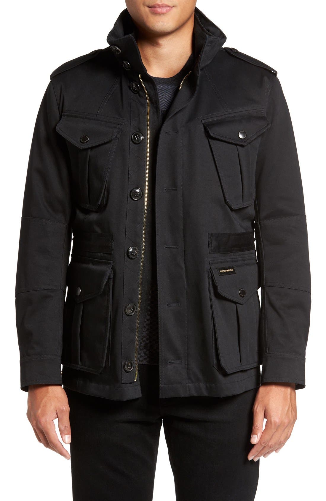 Burberry 'Smithers' 3in1 Field Jacket & Removable Quilted Jacket