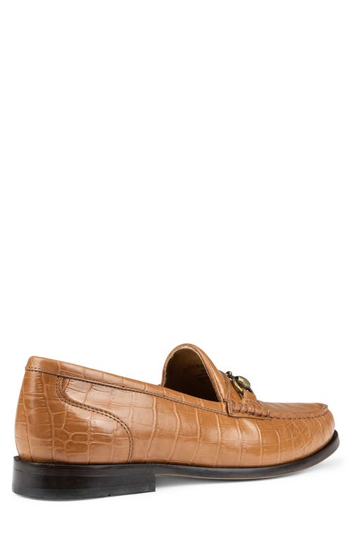 DONALD PLINER DONALD PLINER CROC EMBOSSED BIT LOAFER