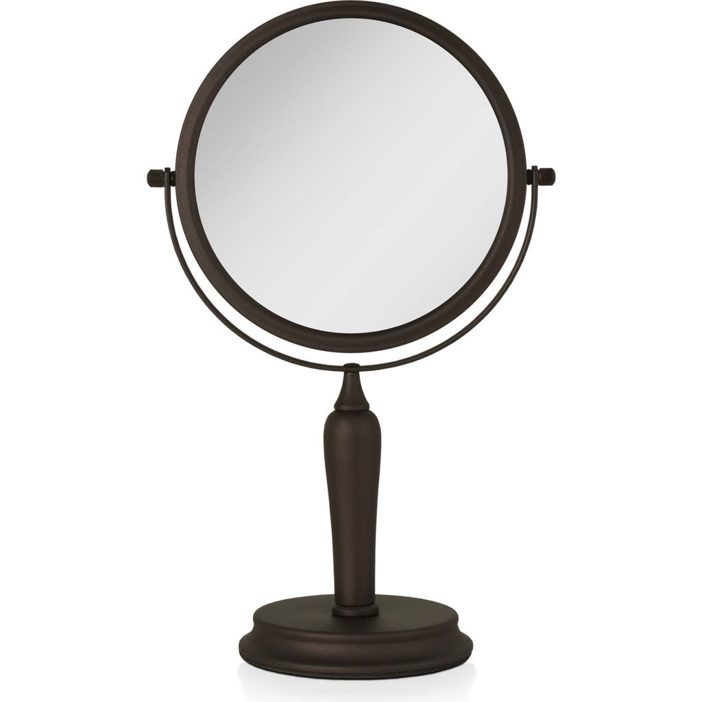 Zadro Anaheim Makeup Mirror With 5x/1x Magnification In Oil-rubbed Bronze