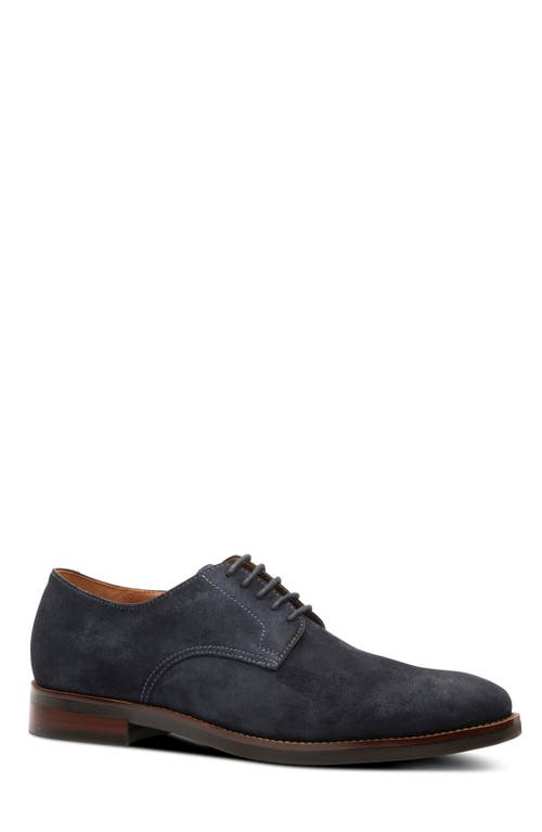 Shelby Derby in Navy Suede