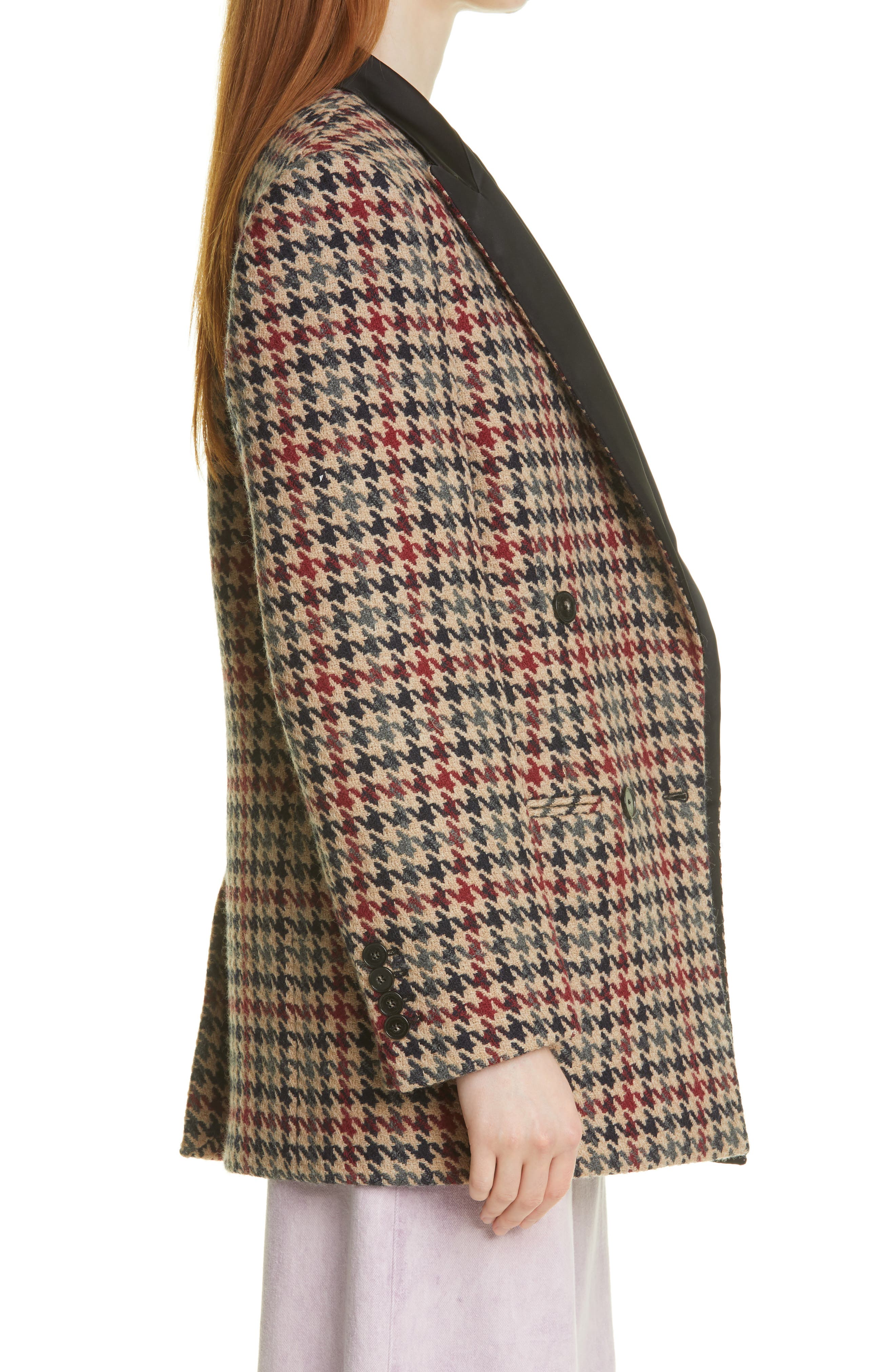 stella mccartney houndstooth coat