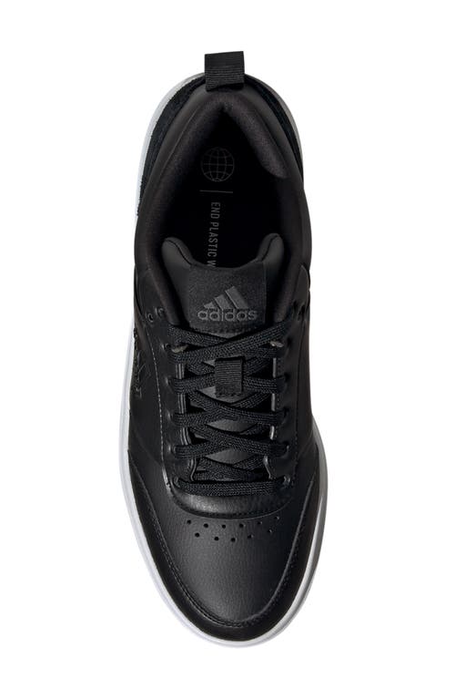 Adidas Originals Adidas Park St. Tennis Sneaker In Black/black/white