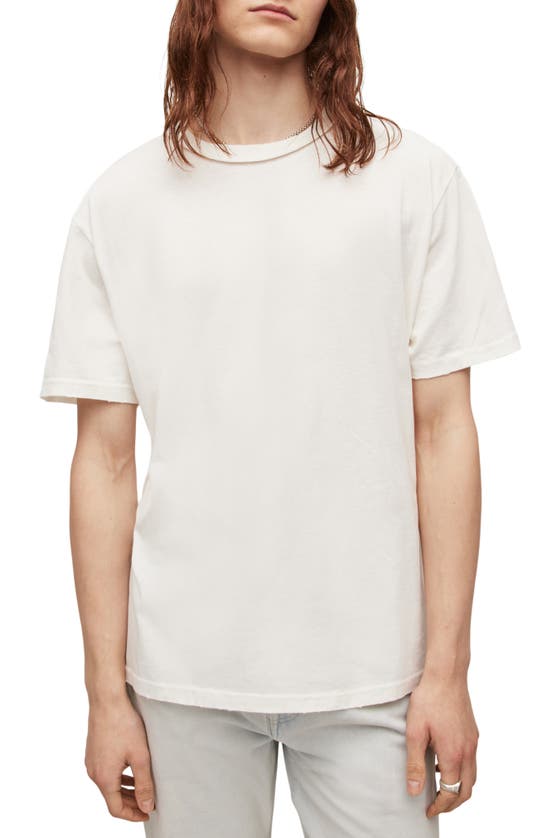 Allsaints Brace Long Sleeved Polo Shirt In Putty, ModeSens