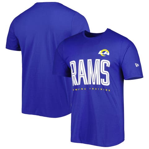 Men's BOSS X NFL Black Los Angeles Rams Huddle T-Shirt