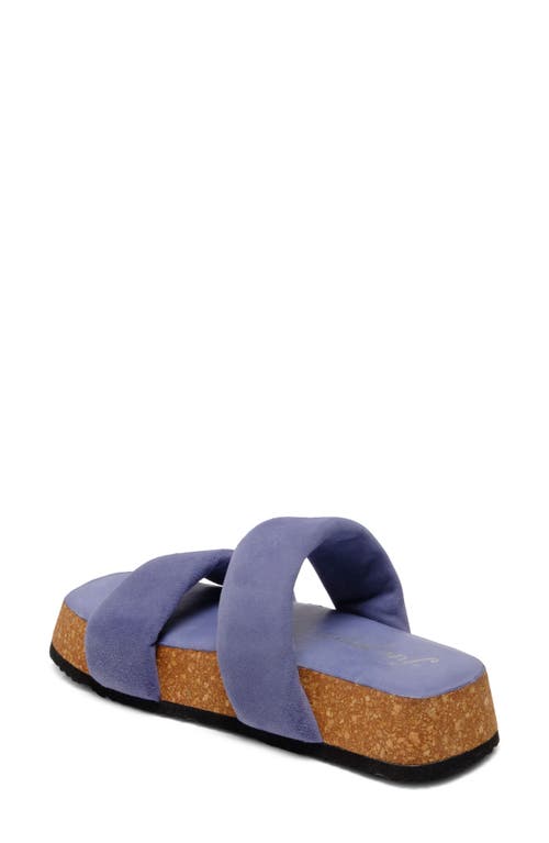 Shop Free People Fairmont Platform Slide Sandal In Seascape