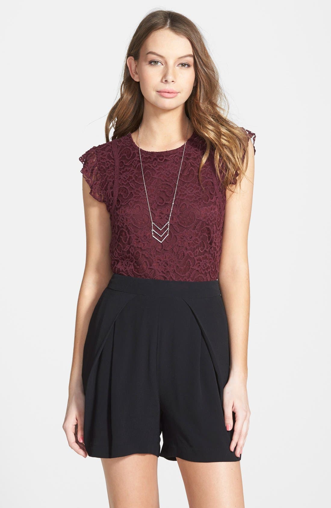 Pleated High Waist Shorts Nordstrom