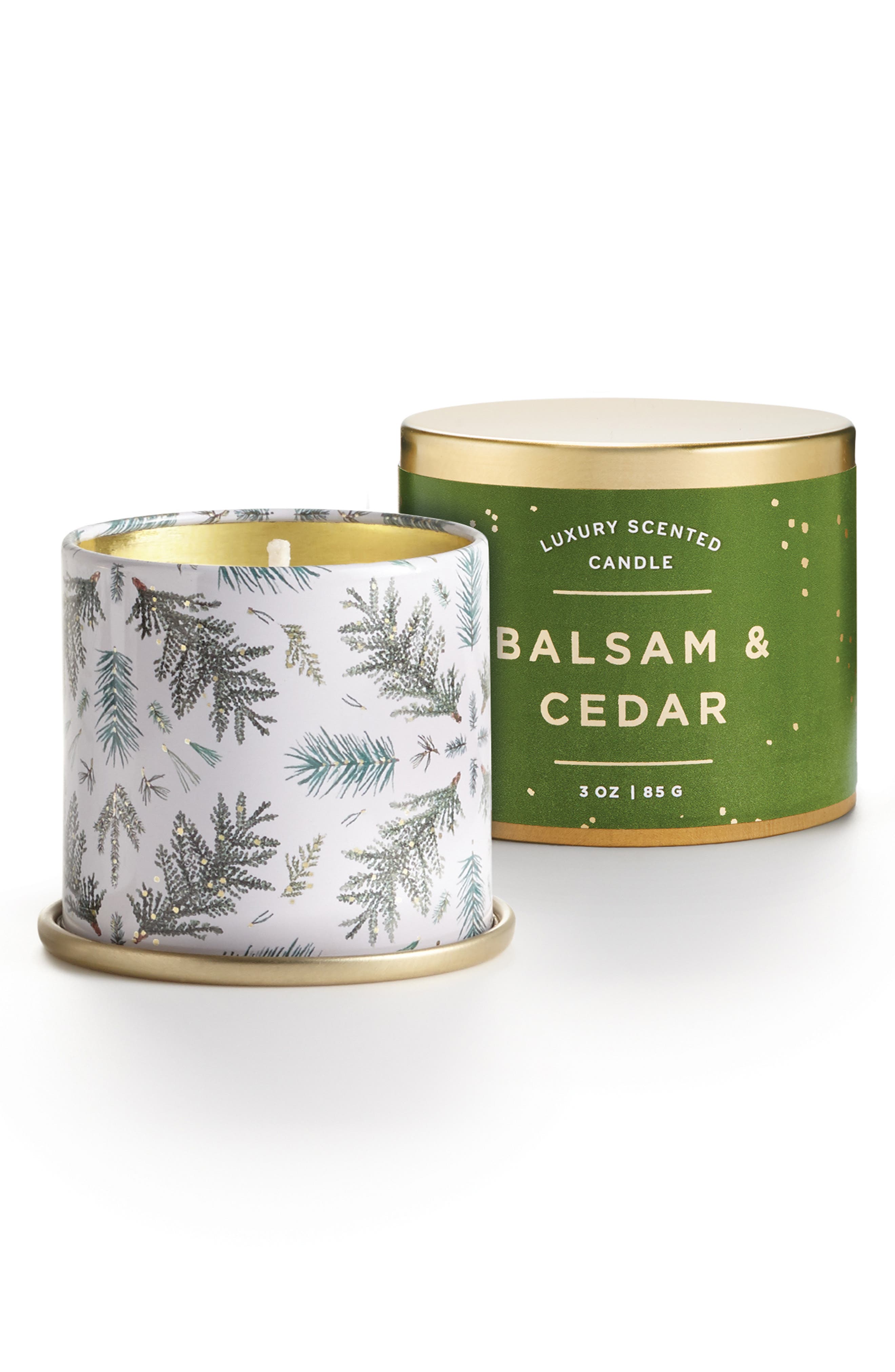 ILLUME Noble Holiday Balsam & Cedar Soy Candle, Small Tin (B07G2CP167)