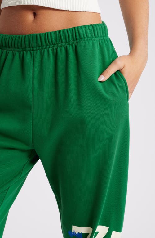 Shop The Mayfair Group My Good Luck Sweatpants In Green