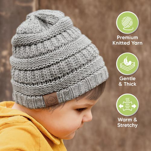 Keababies 3-pack Warmzy Baby Beanies In Sweet Pea