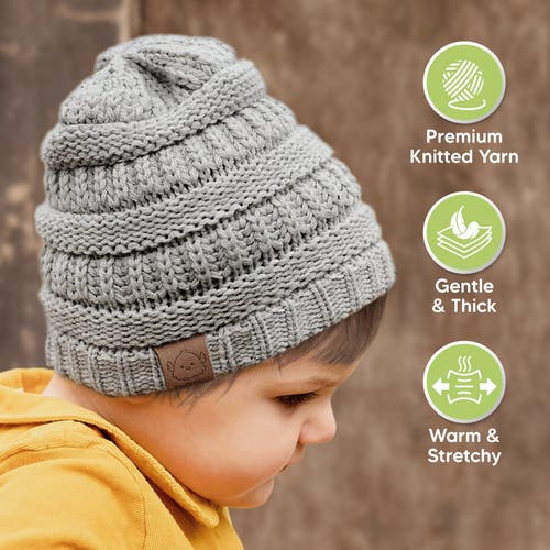 Shop Keababies 3-pack Warmzy Baby Beanies In Sweet Pea