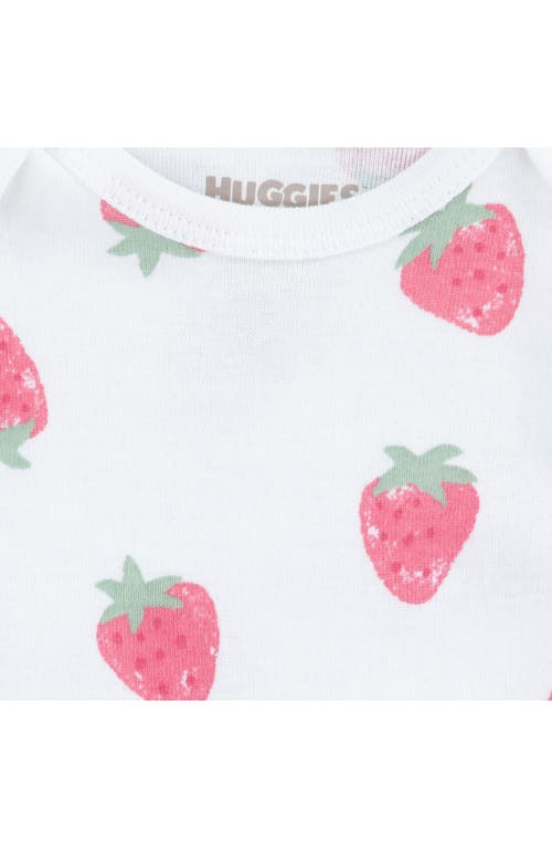 HUGGIES HUGGIES ASSORTED 3-PACK ORGANIC COTTON BODYSUITS 