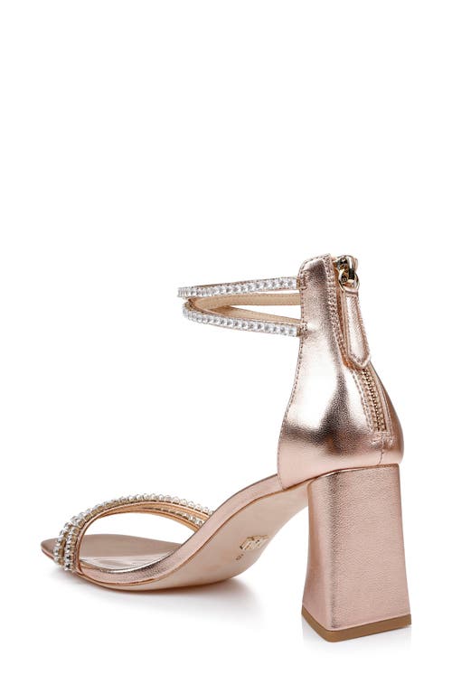 BADGLEY MISCHKA BADGLEY MISCHKA COLLECTION LILLIE ANKLE STRAP SANDAL 