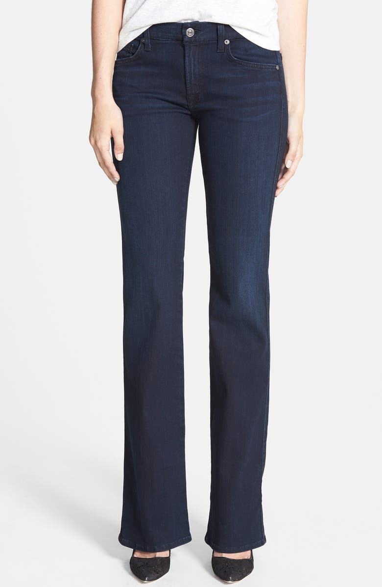 7 For All Mankind® 'Kimmie' Bootcut Jeans (Lilah Blue Black) | Nordstrom