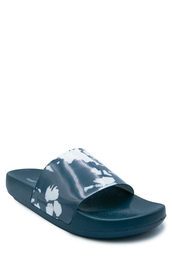 Brandblack Kashiba Slide Sandal In Blue