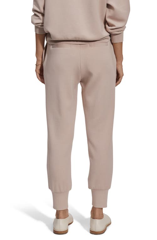 Shop Varley The Slim Cuff Joggers In Mushroom