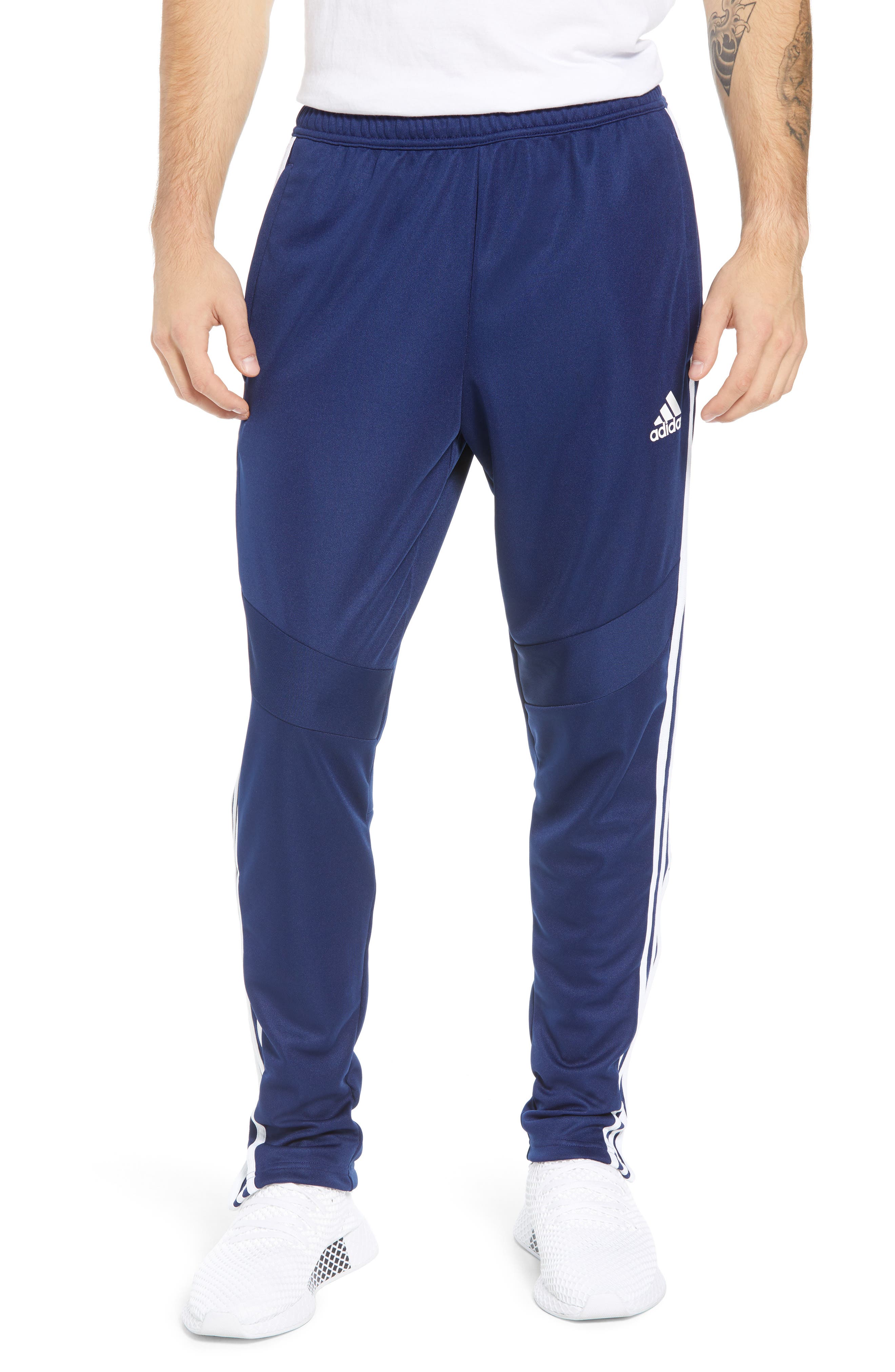 blue training pants