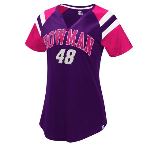 PINK Victoria's Secret, Tops, Pink Dodgers Jersey Womens Size Xs