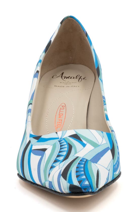 Amalfi By Rangoni Idea Pointed Toe Pump In Blue Alviria