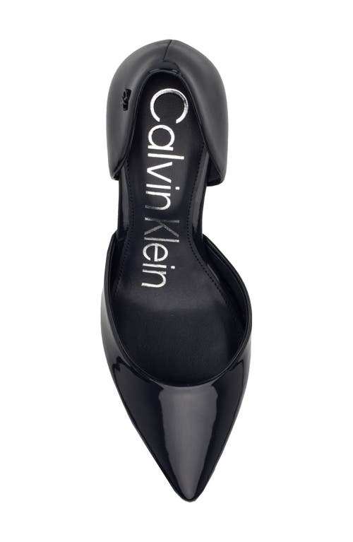 Calvin Klein Gloria D'orsay Pump In Dark Blue