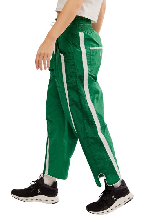 Shop Fp Movement By Free People Free People Fp Movement Champ Is Here Track Pants In Heritage Green Combo