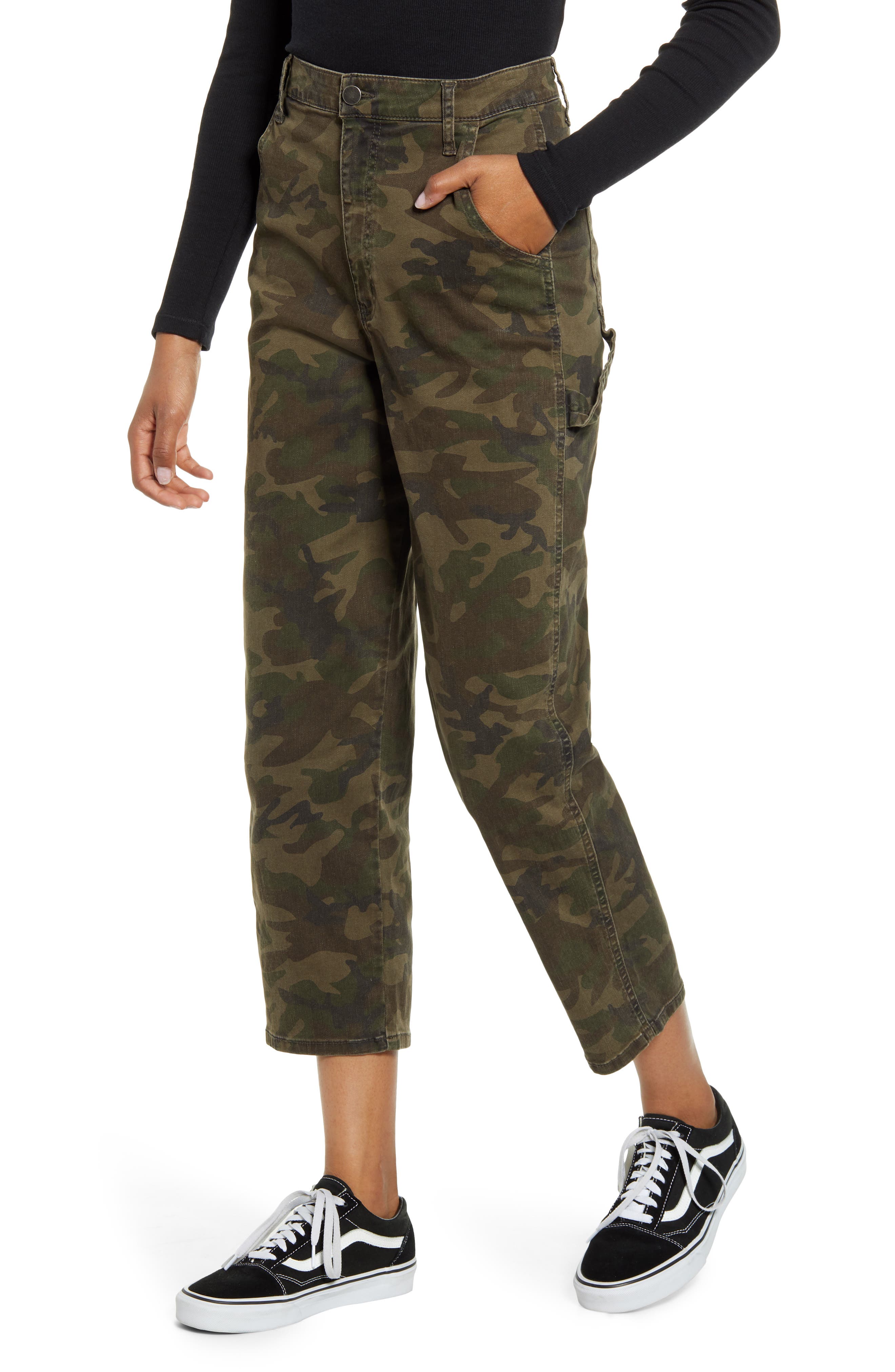 camouflage carpenter pants