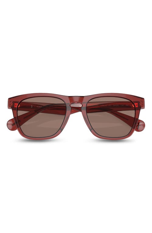 Oliver Peoples x Roger Federer 51mm Pillow Sunglasses in Red at Nordstrom