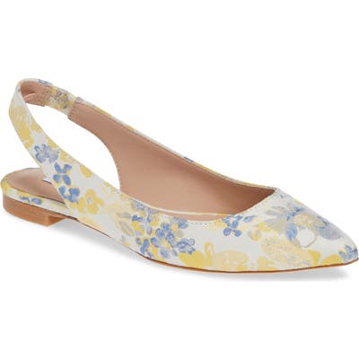 James Chan Nakasey Slingback Sandal- White