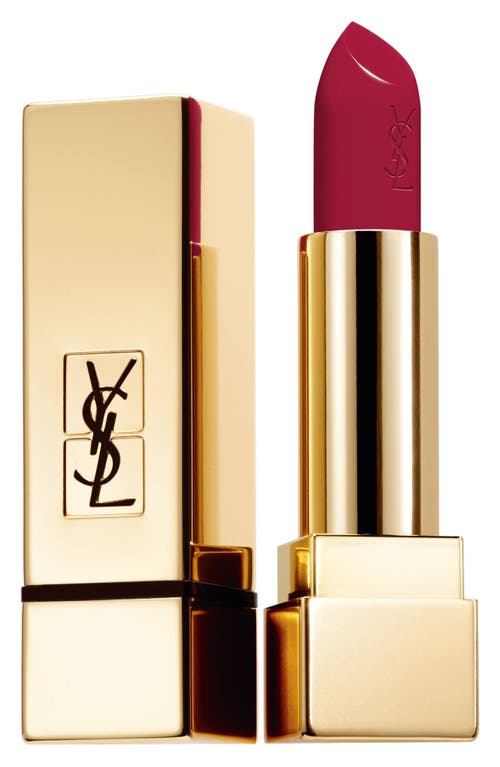 Rouge Pur Couture Satin Lipstick in 21 Rouge Paradoxe