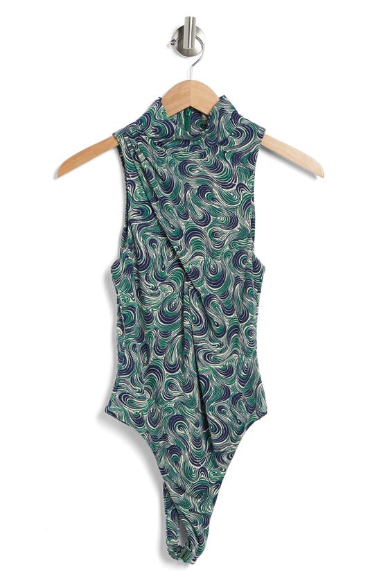 CINQ À SEPT CINQ À SEPT ROXINE MOCK NECK BODYSUIT