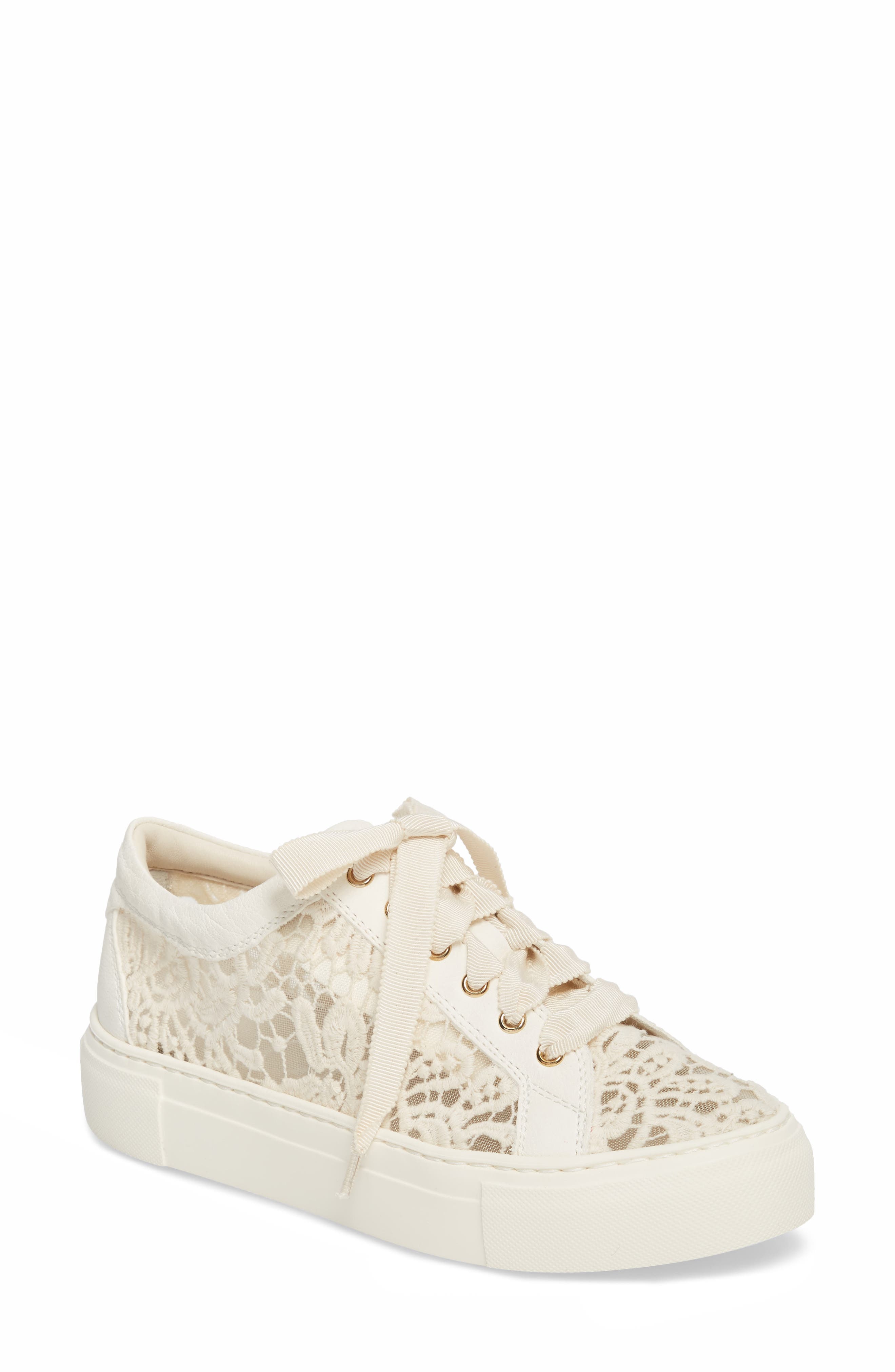 AGL Embroidered Lace Sneaker (Women) Nordstrom