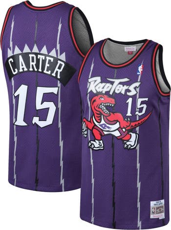 Men's Mitchell & Ness Vince Carter Purple Toronto Raptors Big