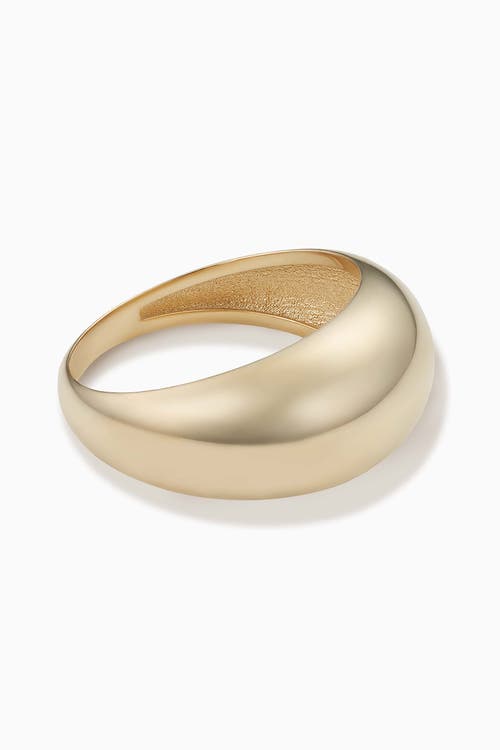 Oradina Women's 14k Yellow Gold The Archie Bold Ring In Yellow Gold