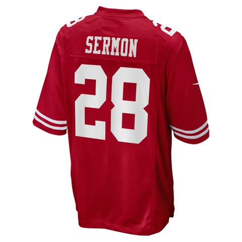 Trey Sermon Men's Philadelphia Eagles Nike Vapor Untouchable Jersey -  Limited White