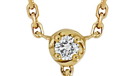 Bony Levy Monaco Diamond Linear Pendant Necklace In 18k Yellow Gold