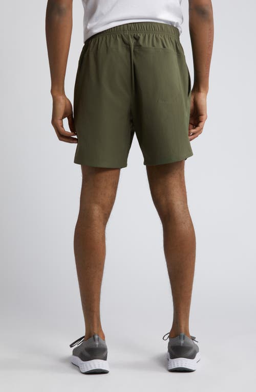 Shop Rhone Stretch Boathouse Shorts In Lichen Green