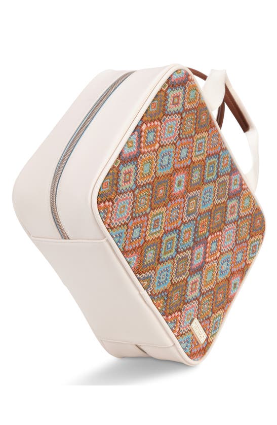 Stephanie Johnson Bodrum Kilim Martha Large Briefcase Cosmetics Case In Orange Multi