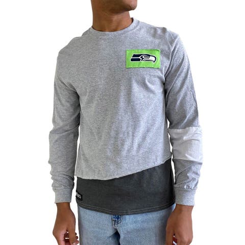 Las Vegas Raiders Nike Sideline Team Velocity Performance Long Sleeve T- Shirt - Heather Gray