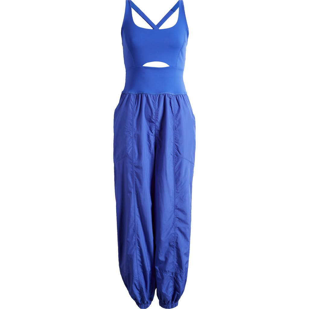 Fp Movement By Free People Righteous Runsie Jumpsuit In Blue
