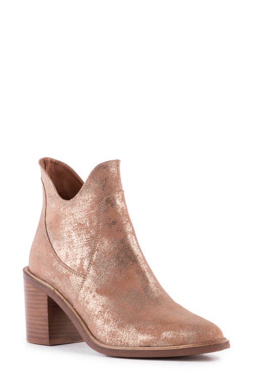 Seychelles Pretty Little Bird Bootie in Rose Gold at Nordstrom, Size 9