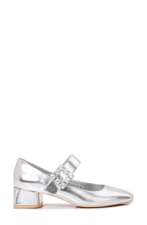 Berness Bernadette Mary Jane Pump In Silver