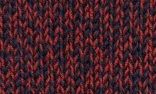 Moncler Men's Melange Wool Mock-neck Sweater In Red/blue