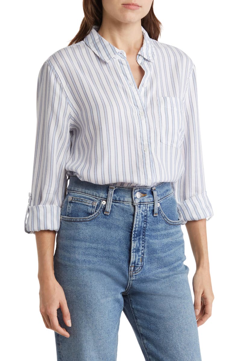 Ecothreads Chambray Button Front Shirt | Nordstromrack