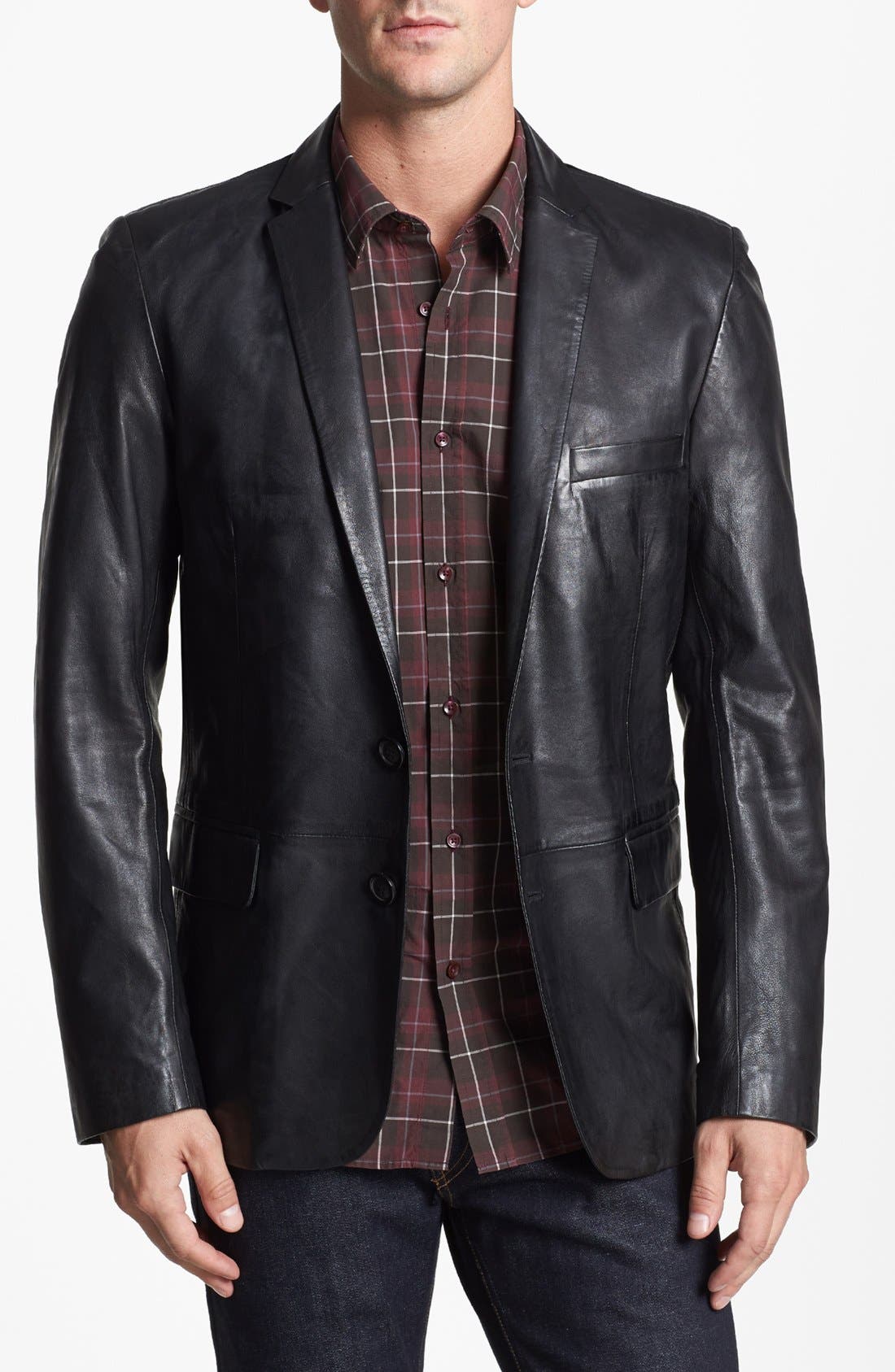 La Marque Leather Sport Jacket Nordstrom