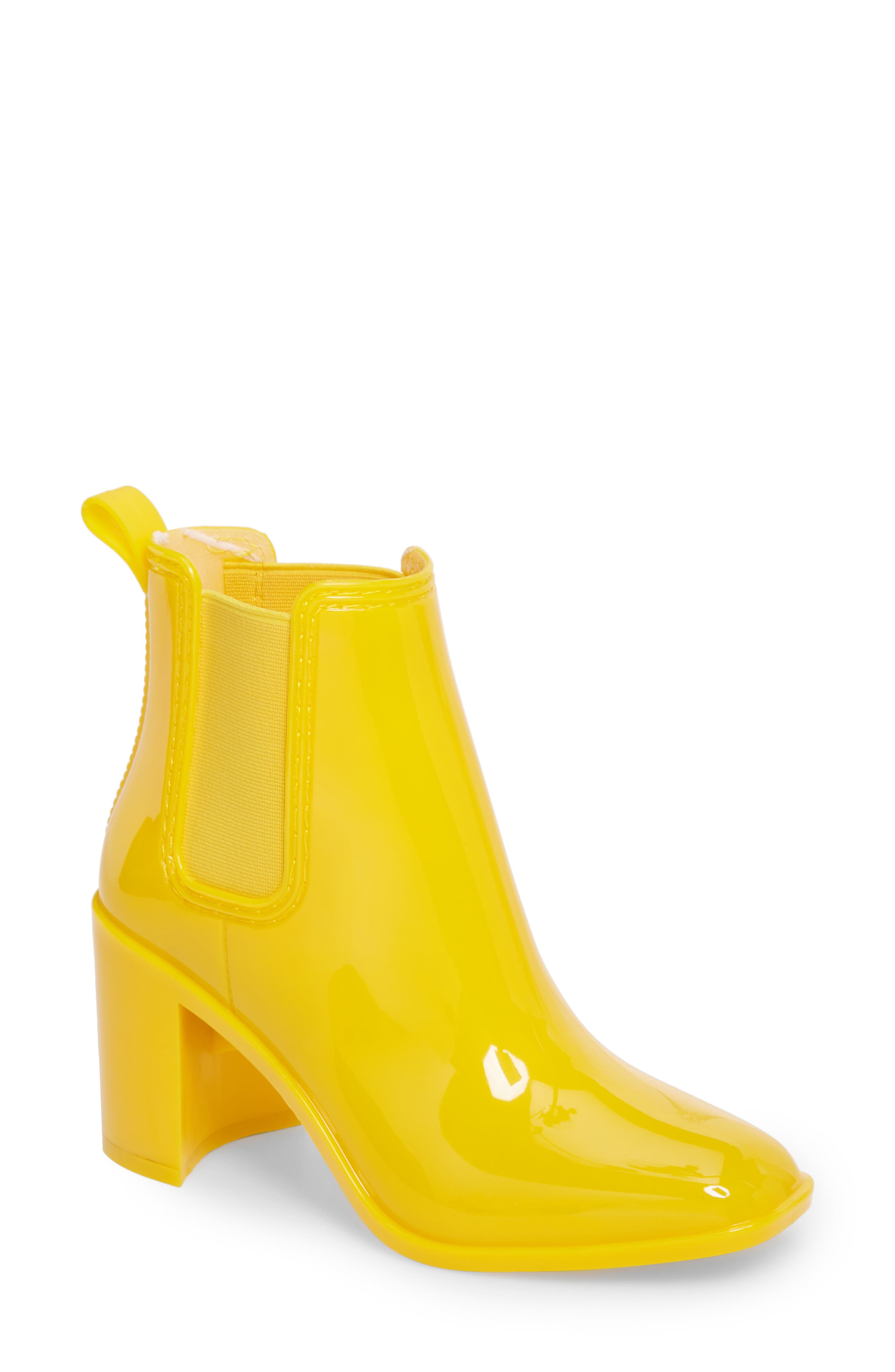 Jeffrey Campbell Hurricane Waterproof Boot, Yellow
